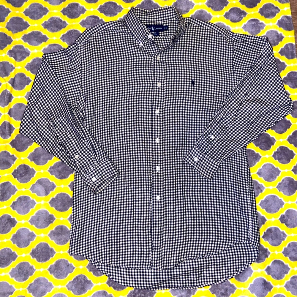 Ralph Lauren Mens Medium button up